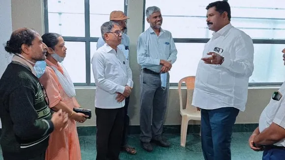 ಹಿರಿಯ ಸಾಹಿತಿ ಪ್ರೊ.ದೊಡ್ಡರಂಗೇಗೌಡ ಅವರ ಆರೋಗ್ಯ ವಿಚಾರಿಸಿದ ಸಚಿವ ಶಿವರಾಜ ತಂಗಡಗಿ