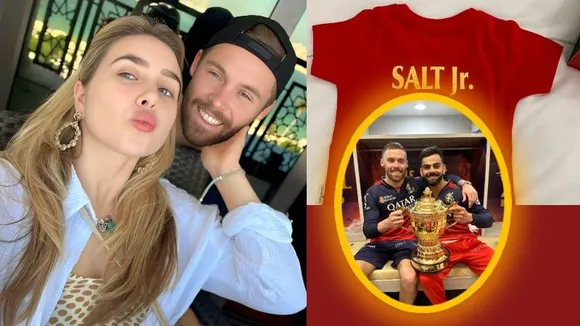 ಫಿಲ್ ಸಾಲ್ಟ್​ ಅವರ ಗೆಳತಿಗೆ ಗಂಡು ಮಗು ಜನಿಸಿತಾ.. SALT Jr ರೆಡ್​ ಟೀಶರ್ಟ್ ಏನಿದು..? ​