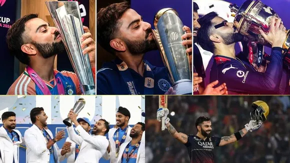IPL​ ಗೆಲುವಿನೊಂದಿಗೆ ಕಿಂಗ್​ ಕೊಹ್ಲಿ ಅಪರೂಪದ ಸಾಧನೆ.. ವಿರಾಟ್​ ಮುತ್ತಿಟ್ಟ ಟ್ರೋಫಿಗಳು!