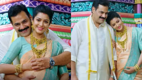 ಬೇಬಿ ಬಂಪ್​ ಲುಕ್​ನಲ್ಲಿ ಅಮೃತಧಾರೆ ಕ್ಯೂಟ್ ಜೋಡಿ; ಡುಮ್ಮ ಸಾರ್, ಭೂಮಿ ಟೀಚರ್​ಗೆ ಎಷ್ಟು ಮಾರ್ಕ್ ಕೊಡ್ತೀರಿ?