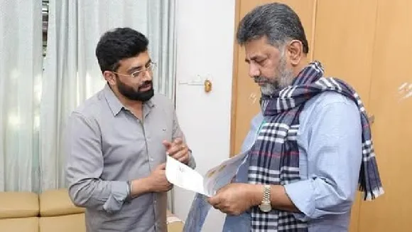 ನಟ ಅನಿರುದ್ಧ ಅವರಿಂದ ಬೆಂಗಳೂರು ನಗರಾಭಿವೃದ್ಧಿ ಸಚಿವ ಡಿ.ಕೆ ಶಿವಕುಮಾರ್​ಗೆ ಪತ್ರ