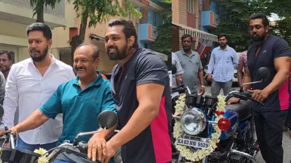 ಅಣ್ಣ ಚಿರು ಸರ್ಜಾ ಬೈಕ್​ಗೆ ಹೊಸ ರೂಪ ಕೊಟ್ಟ ಧ್ರುವ.. ಫೋಟೋಸ್​ ಹೇಗಿದೆ ನೋಡಿ!