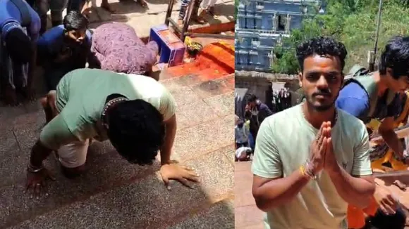 ಕಣ ಕಣದಲ್ಲೂ RCB.. ಈ ಸಲ ಕಪ್​ ಗೆಲ್ಲಬೇಕೆಂದು ತಿಮ್ಮಪ್ಪನಿಗೆ ಮಂಡಿಸೇವೆ ಸಲ್ಲಿಸಿದ ಅಭಿಮಾನಿ