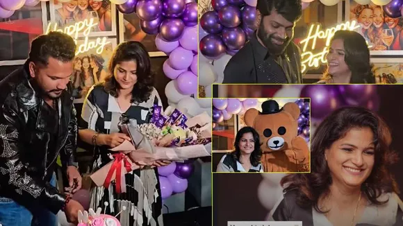 ಗ್ರ್ಯಾಂಡ್​ ಆಗಿ ಪತ್ನಿ ಬರ್ತ್​ ಡೇ ಸೆಲೆಬ್ರೇಟ್ ಮಾಡಿದ ವಿನೋದ್ ಪ್ರಭಾಕರ್; ಫೋಟೋಸ್​ ಇಲ್ಲಿವೆ!
