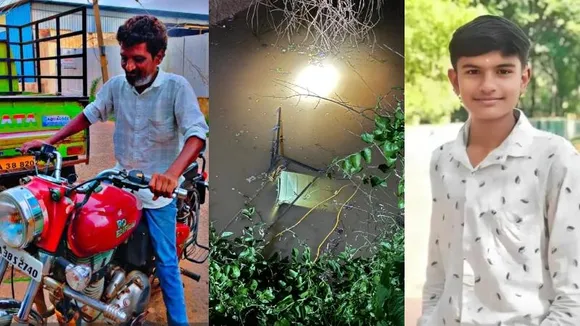 ಗೂಡ್ಸ್ ವಾಹನ ಬಾವಿಗೆ ಬಿದ್ದು ಇಬ್ಬರು ಬಲಿ; ಮಗನ ಸುದ್ದಿ ತಿಳಿದು ತಾಯಿಗೆ ಹೃದಯಾಘಾತ