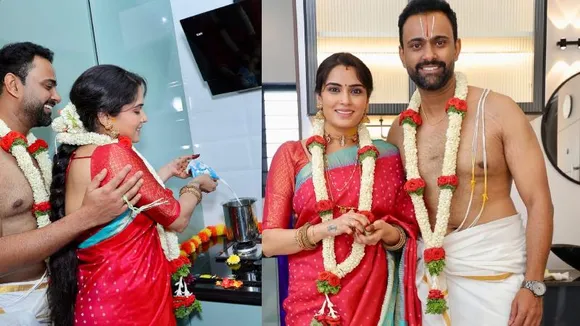 ಹೊಸ ಮನೆಗೆ ಕಾಲಿಟ್ಟ ಭಾಗ್ಯಲಕ್ಷ್ಮೀ ಖ್ಯಾತಿಯ ತಾಂಡವ್ ದಂಪತಿ.. ಫೋಟೋಸ್ ಇಲ್ಲಿವೆ