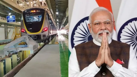 PM MODI TO INAUGRATE YELLOW LINE METRO IN BENGALURU ON AUGUST 10