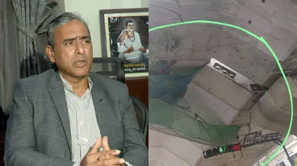 EJIPURA FLYOVER CRACK-BENGALURU-BBMP