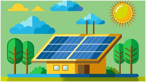 Rooftop solar panels