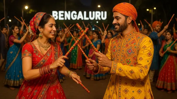 Dandiya and garba event bengaluru