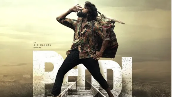 PEDDI POSTER-RAMCHARAN 18 YEARS IN TELUGU FILM INDUSTRY