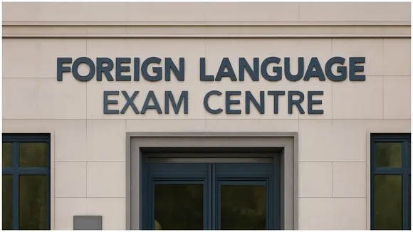 Foreign language exam centre
