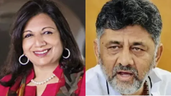 DK SHIVAKUMAR-KIRAN MAZUMDAR SHAW