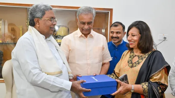 KIRAN MAZUMDAR SHAW- SIDDARAMAIAH MEET