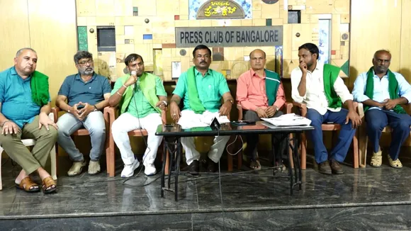 PRR PRESSMEET -BENGALURU-FAMERS