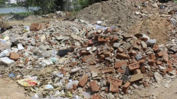 debris bengaluru garbage dumping
