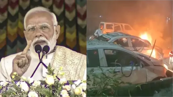 narendra modi about delhi blast