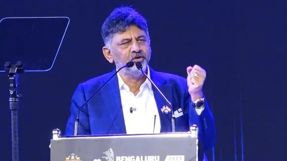 dk shivakumar on second airport in south bengaluru bengaluru tech summit 2025