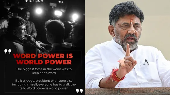 dk shivakumar x post