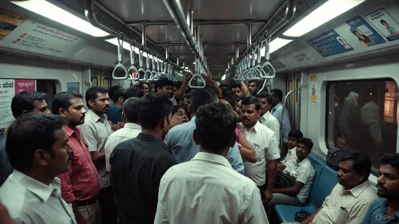 METRO RUSH COMMUTERS FAINT