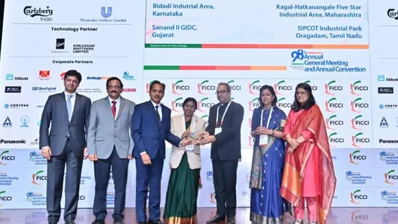ficci award to bidadi industrial park