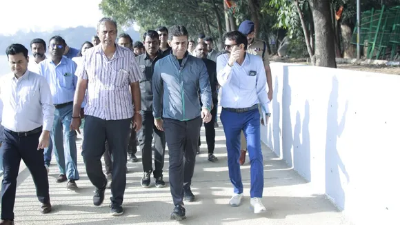 citizens waterway in halasuru lake bengaluru k 100 project