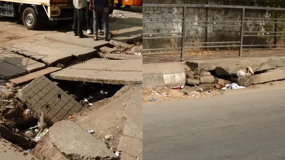 bengaluru footpaths situation