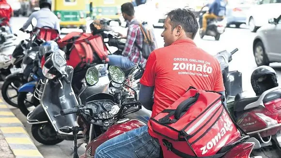 gig workers delivery boys protest