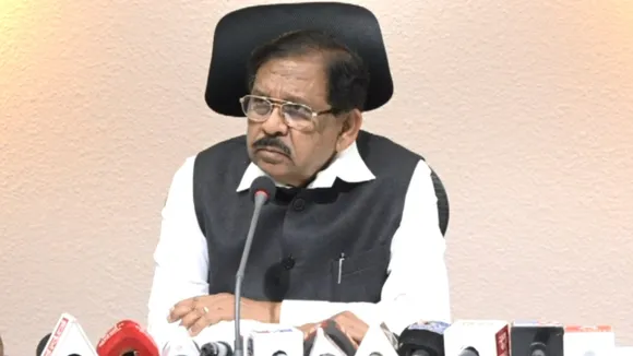 DR G PARAMESHWAR PRESS MEET BENGALURU