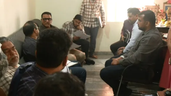 KOGILU LAYOUT DEMOLITION GBA OFFICIALS VISIT