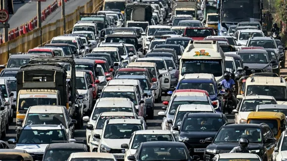 BENGALURU NEW YEAR ROAD TRAFFIC