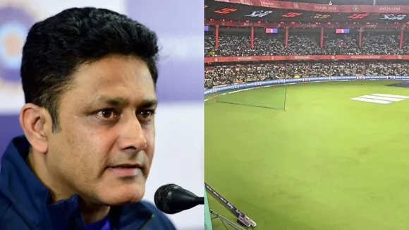 ANIL KUMBLE ABOUT CHINNASWAMY STADIUM