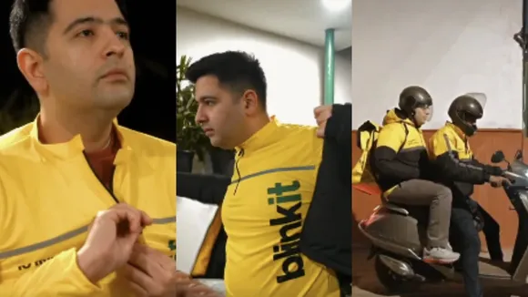 raghav chadha viral blinkit