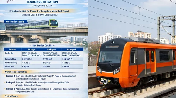 namma metro orange line tender details bengaluru