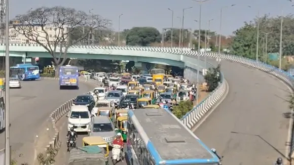 traffic jam bengaluru