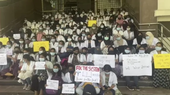 victoria hospital protest