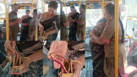 BMTC lady conductor honesty.jpg