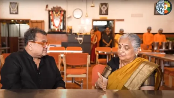 Sudha Murthy is scared about the same spoon being used for veg and non veg! Netizens have a field day