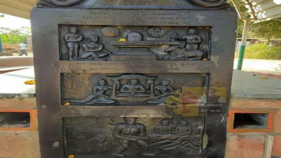 Badami: Statue in tribute of Kargil war heroes