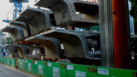 <strong>Bengaluru: Residents complain impact of metro construction work on their buildings</strong>