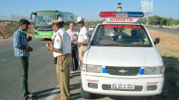 Bengaluru Traffic Police collect Rs 8.7 crore through traffic e-challans