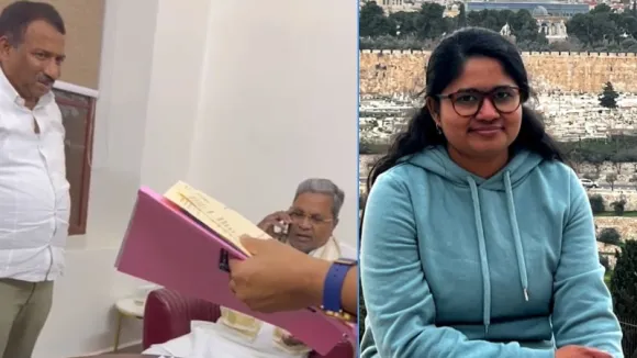 CM Siddaramaiah offers assurance to techie from Karnataka stuck in Israel
