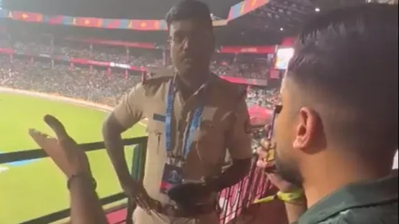 Bengaluru: Fan asked to not use 'Pakistan Zindabad' slogan in Chinnaswamy Stadium