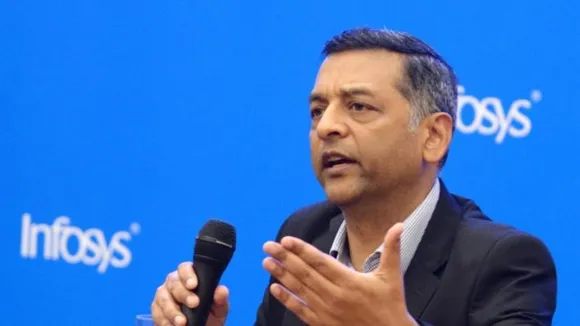 Infosys share price comes down as Nilanjan steps down as CFO
