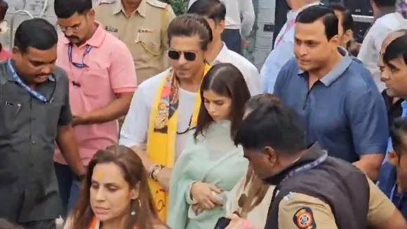 Shah Rukh Khan is on temple-hopping spree ahead of Dunki's release