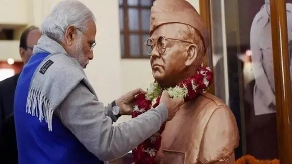 PM Modi and President Murmu pay tribute to Netaji Bose on Parikram Diwas
