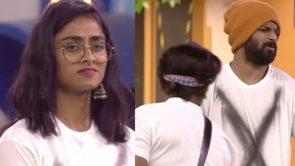 BBK10: Sangeetha and Karthik pick up fight with finale in close quarters