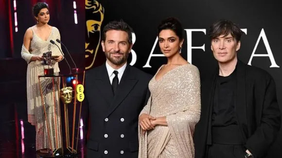 BAFTA 2024: Deepika Padukone sizzles in  Sabyasachi saree, but Internet is wondering about something else!
