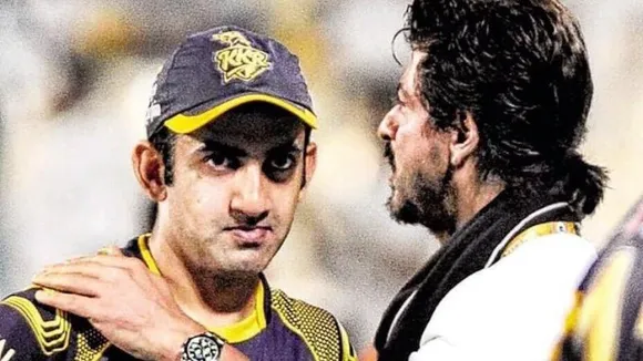 ‘You will not drop yourself,’ ; Gambhir recollects Shah Rukh Khan’s words of encouragement