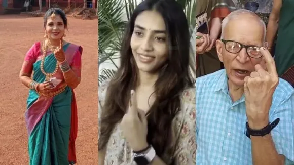 Lok Sabha elections 2024: From celebrities to centenarians, people take part enthusiastically in festival of democracy